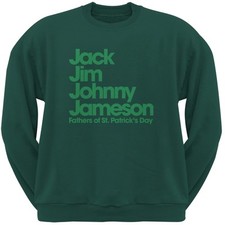 St. Patricks Day - The Four Fathers of St. Patrick's Day Forest Adult Sweatshirt