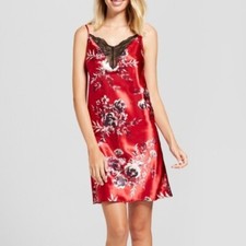 Satin Floral Chemise - Gilligan  O'Malley