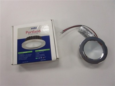 IMTRA PORTLAND POWER LED DIMMABLE RED LIGHT STAINLESS STEEL 3 1/2'' MARINE BOAT 