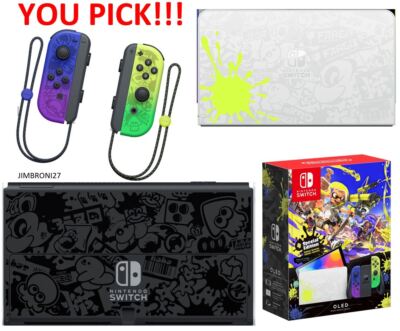 nintendo switch oled splatoon