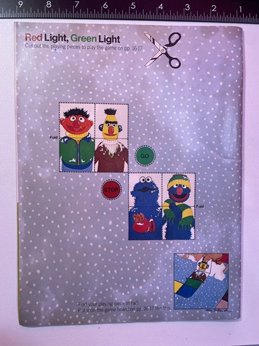 1977 Sesame Street Christmas magazine Ho Ho Ho!!! Very Rare to Find A Copy. - Picture 5 of 5