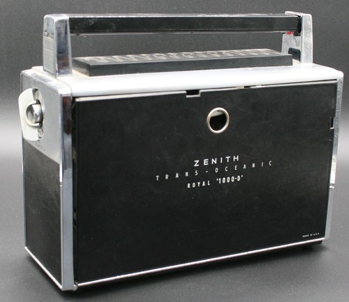 One (1) Zenith Royal 1000-D Radio portatile a onde corte trans-oceanica 1960 - Foto 5 di 21