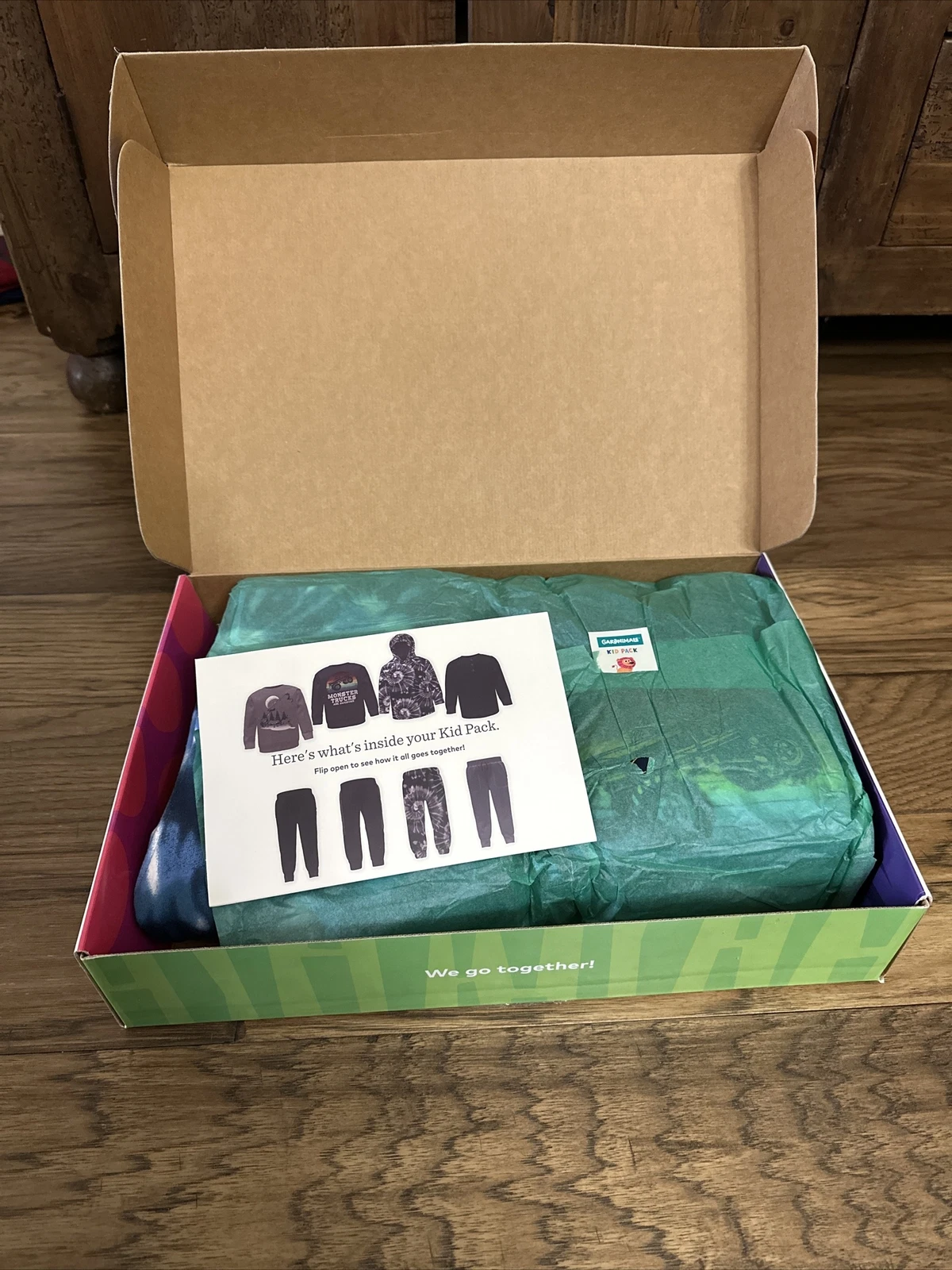 New Garanimals 365 Kids Boys 4T Pack Gift Box, Outfits, 8 Pieces