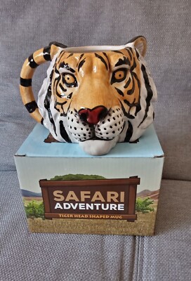 Tasse Mug 3D in Form eines Tigerkopfes - Puckator