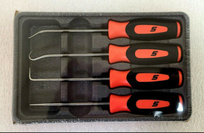 Snap-on ™ Pick Set SGASA204CO ORANGE Comfort Grip Solvent