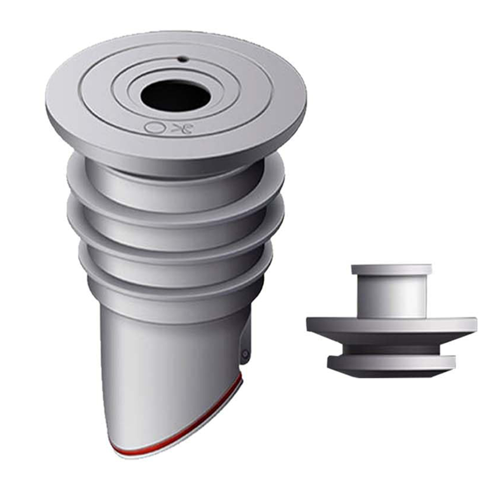 2Pcs Washing Machine Drain Hose Seal, Washer Drain Hose Seal Silicone Drain