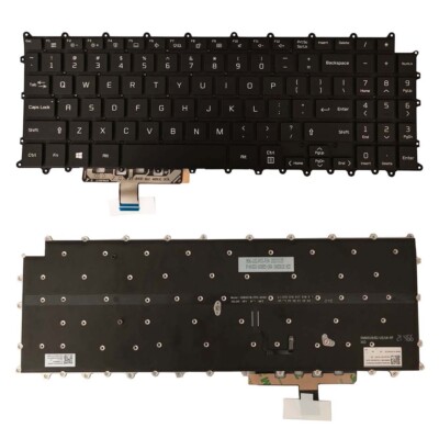 Keyboard for LG Gram 16Z90P 16ZD90P 16Z90PD 16Z90PC Black US