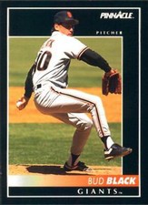 #202 Bud Black - San Francisco Giants - 1992 Pinnacle Baseball