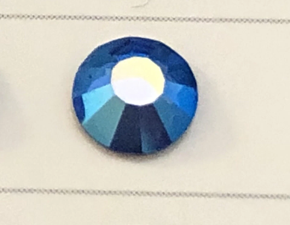 1440 PIEZAS SS20 FLATBACK CHECO PRECIOSA VIVA12 ZAFIRO AB PLATA LAMINADO Foto 2 de 4