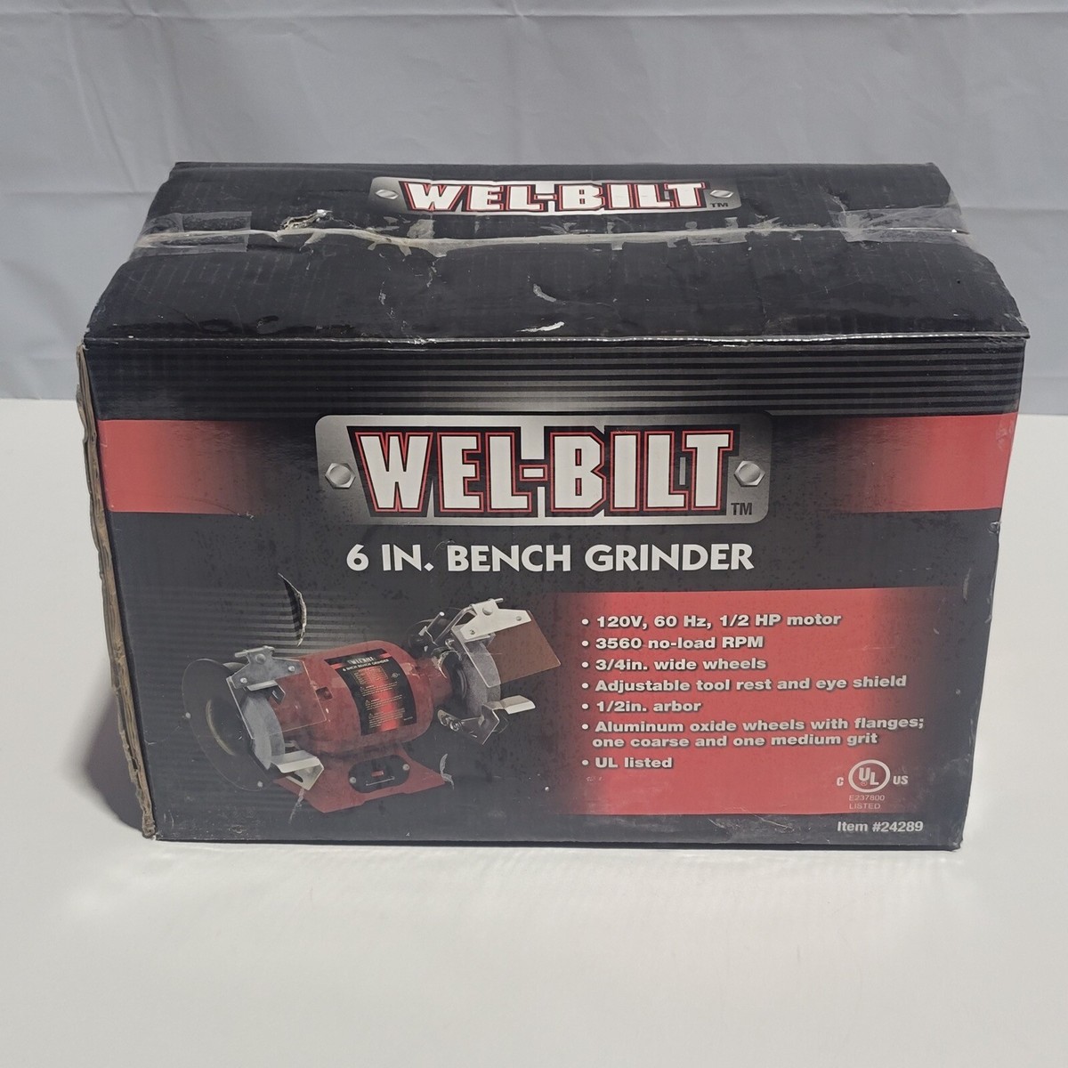 Wel-Bilt 6 inch Bench Grinder # 24289 NIB | eBay