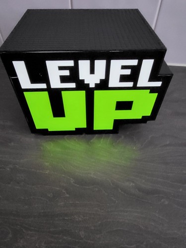 Level Up gaming Light lamp Paladone battery with Power up Sound W16.5cm H12 - Picture 12 of 21