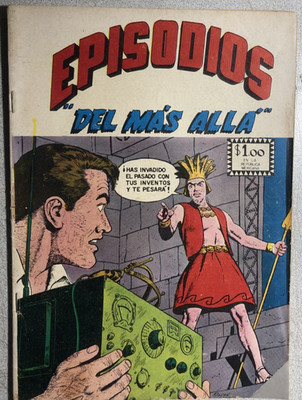 EPISODIOS DEL MA'S ALLA (1967 Mexico) vintage horror comic book in Spanish VG++