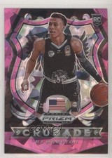 2020-21 Panini Prizm Draft Picks Crusade Pink Ice Prizm RJ Hampton #93 0b0