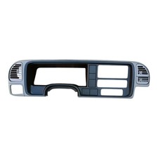1995-1999 Chevy Silverado Suburban Speedometer Dash Cluster Trim Bezel Gray Oem