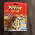 Basic Fun! Pokémon Snorlax Clip-On Keychain #753-0 (1999) Plastic/Metal — photo 1