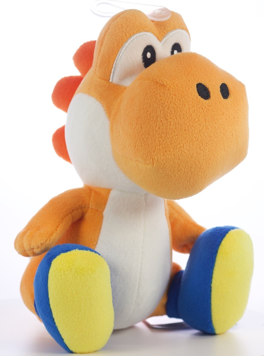 Official Little Buddy Super Mario All Star Orange Yoshi 8