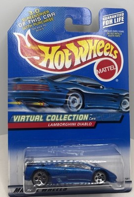2000 Hot Wheels Virtual Collection Lamborghini Diablo #114 1:64