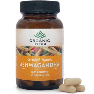 Bio Indien Ashwagandha 90 Kapseln - Wurzel (Withania Somnifera) Vegan