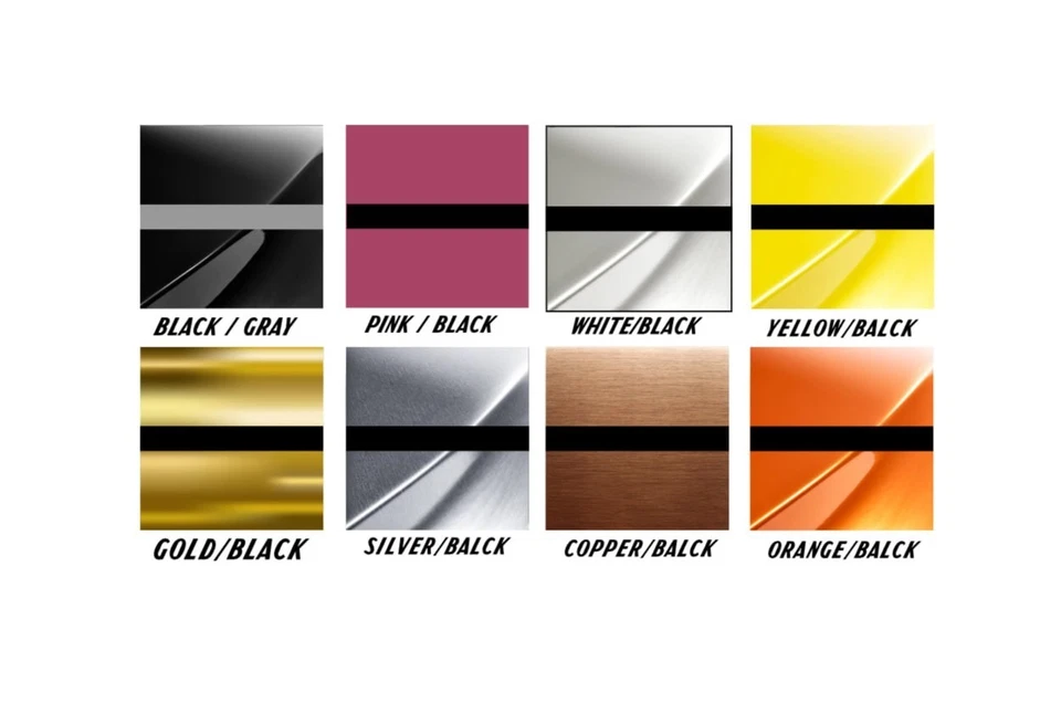 Car badge CUSTOM TEXT Engraved Emblem, Car emblem BRUSHED SILVER Text Name Logo - Image 2 of 4