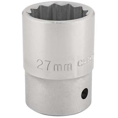 Draper 27mm 3/4'' 12-Punkt Chrom Steckschlüssel Standardlänge 16696