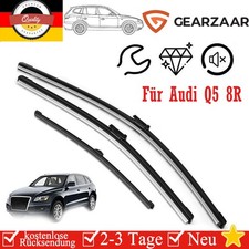 Scheibenwischer Heckwischer Satz Ersatz für Audi Q5 2010-17 Schwarz Gummi 3tlg