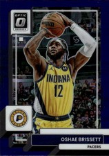 2022-23 Donruss Optic Oshae Brissett #73 Purple Indiana Pacers 3N