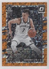2017-18 Panini Donruss Optic Fast Break Orange Prizm 91/193 Jeremy Lin #13 11ng