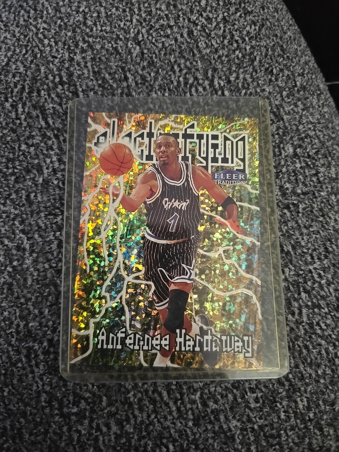 1998-99 Fleer Tradition Anfernee Hardaway Electrifying #3 Orlando Magic Penny