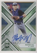 2018 Panini Elite Extra Edition Emerald Auto 3/25 Mateo Gil #107 Auto r7d