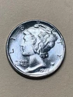 1945-S Mercury Dime Full Bands Choice BU Condition SKU# 36787