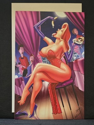 Vixens Mythic Mayhem #1 Kinkie Cuties Jessica Rabbit Banana Cream Pie Limited 