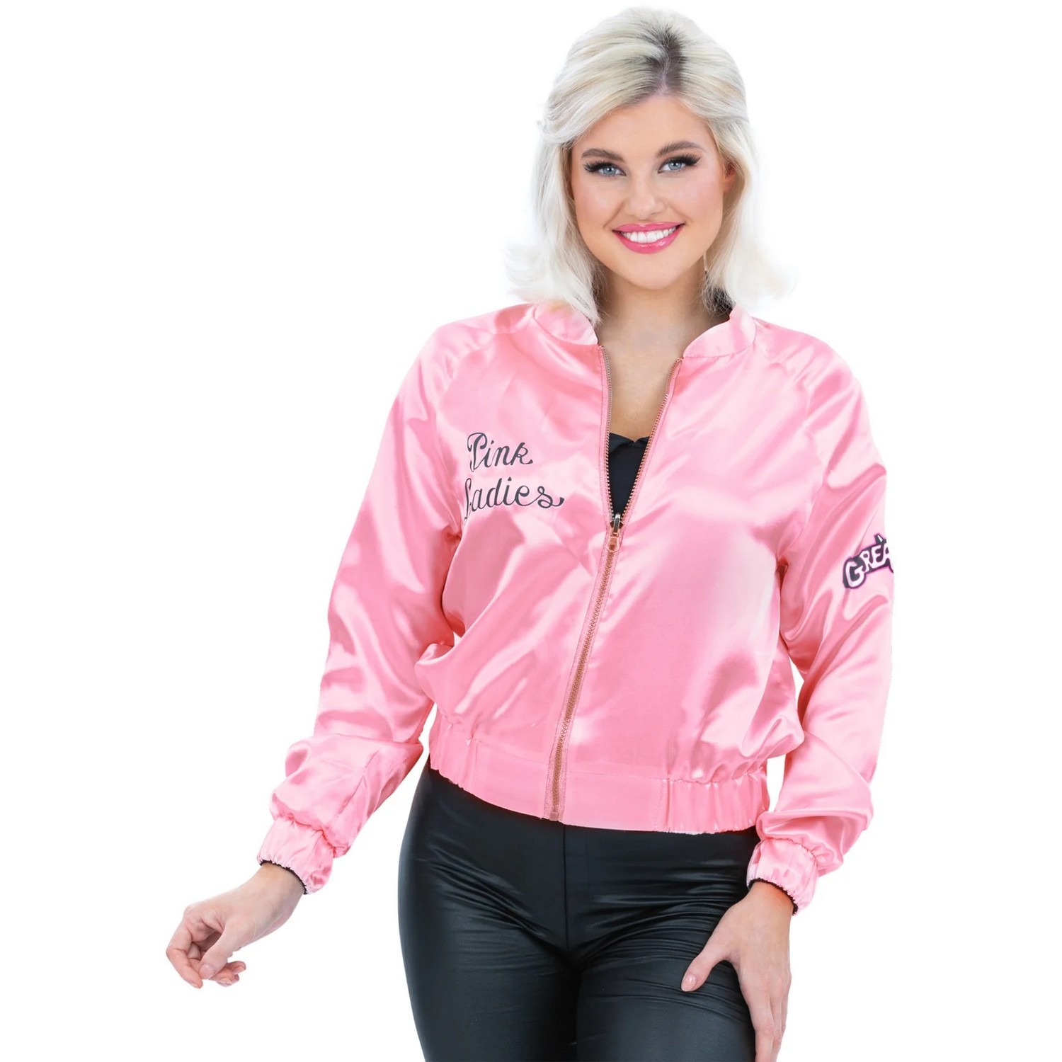 Grease Chaqueta para Disfraz Pink Ladies & TBirds para Mujer (SM3531)