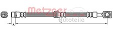 Flexible de frein Fiat CROMA