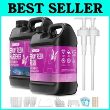 Bubble-Free Epoxy Resin - Perfect for Jewelry, Woodwork