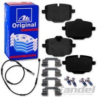ATE BremsbelÄGe + Warnkontakt Hinten Passend FüR BMW 5Er F11 Touring / Kombi