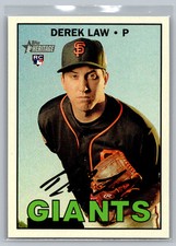 2016 Topps Heritage #697 Derek Law *GI