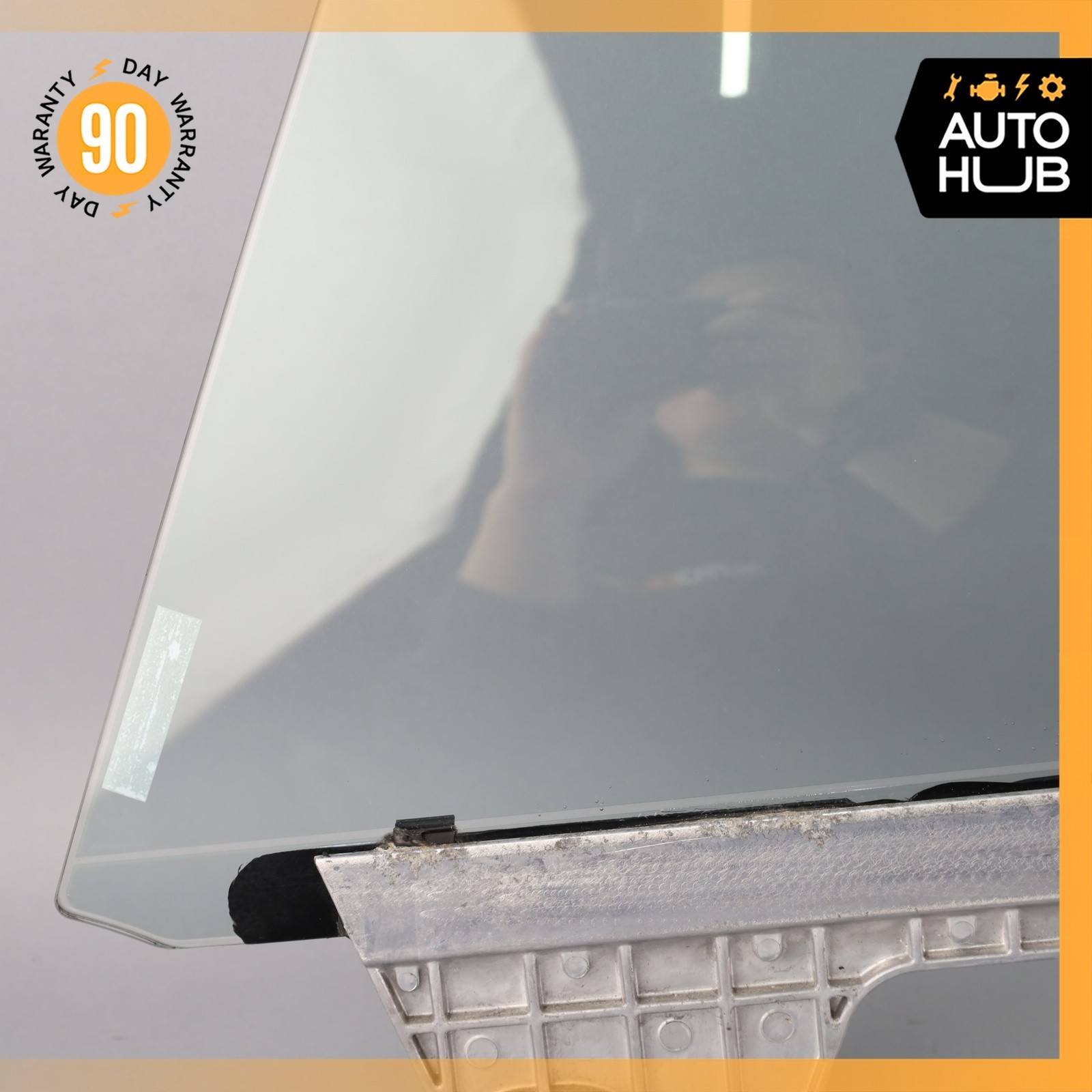 07-18 Bentley Continental GTC Front Left Door Window Glass 3W7845021D OEM 43k