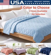 Lightweight Cooling Throw Blanket,Breathable ...