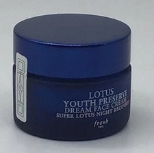 FRESH Lotus Youth Preserve Dream Face Cream Night Recovery 0.5oz- Sealed Nwob