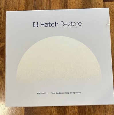 Hatch Restore 2 Your Bedside Sleep Companion New/Sealed