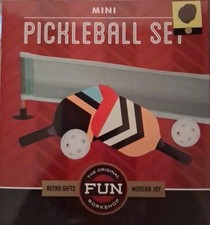 Mini Pickleball Table Top Set. New SEALED