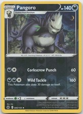 is pangoro a rare pokemon card Weakness Grass 2 Resistance None None Retreat Cost Pokemon TCG - s12 -