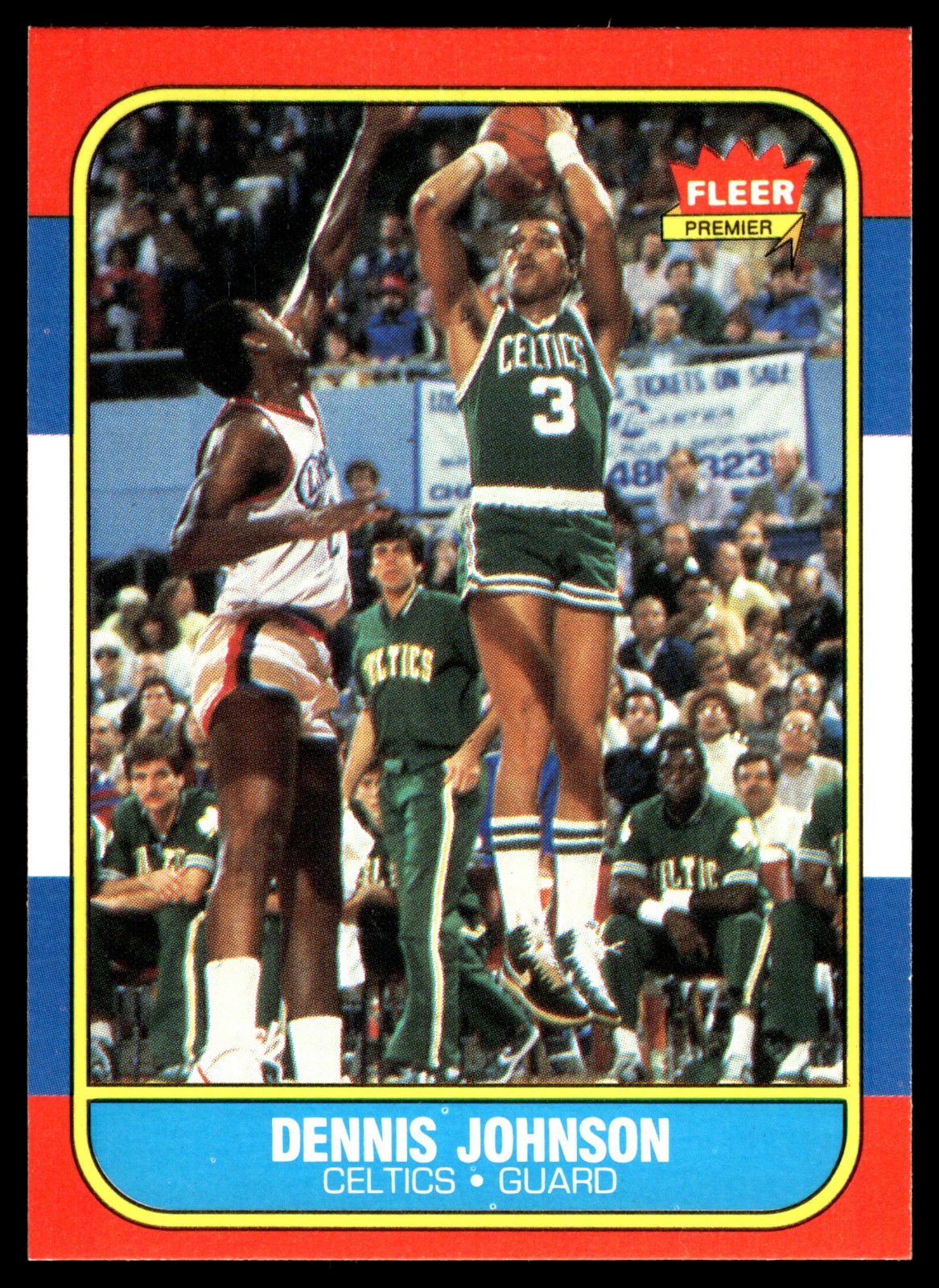1986-87 Fleer - Dennis Johnson #50