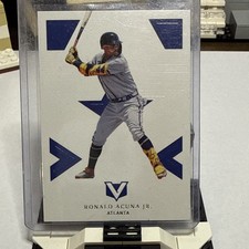 Panini 2022 Chronicles Vertex Ronald Acuna Jr. #2 Braves MLB Insert Baseball