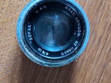 Wray London 4 1/4in Supar Enlarging Lens - used