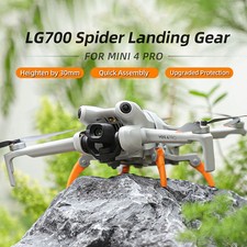 For Mini 4 Pro Folding Height Enhancer Spider Landing Gear Drones Accessories