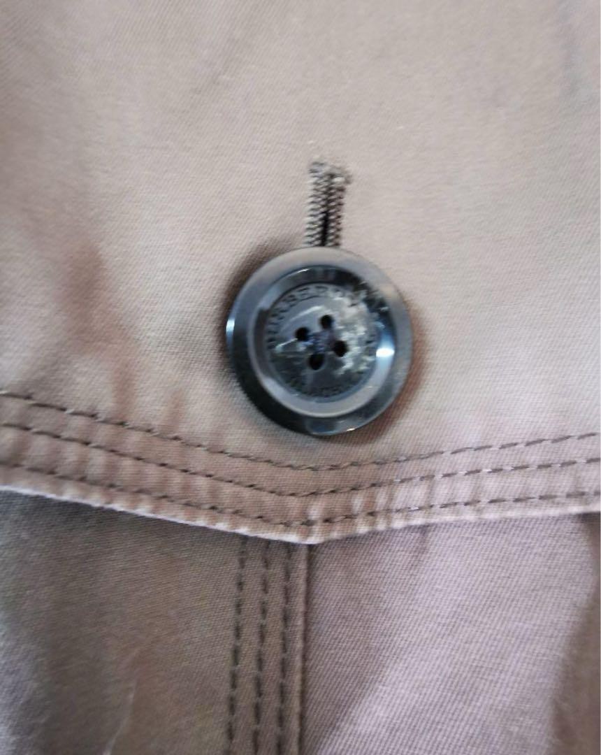 Burberry Black Label Plain Coat Long-sleeves Brown Cotton Size S For Men thumbnail 17