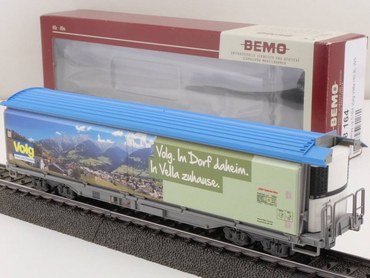 BEMO RhB Schneeräumer 1:87 1:87 H0m RhB Xk 9461-63