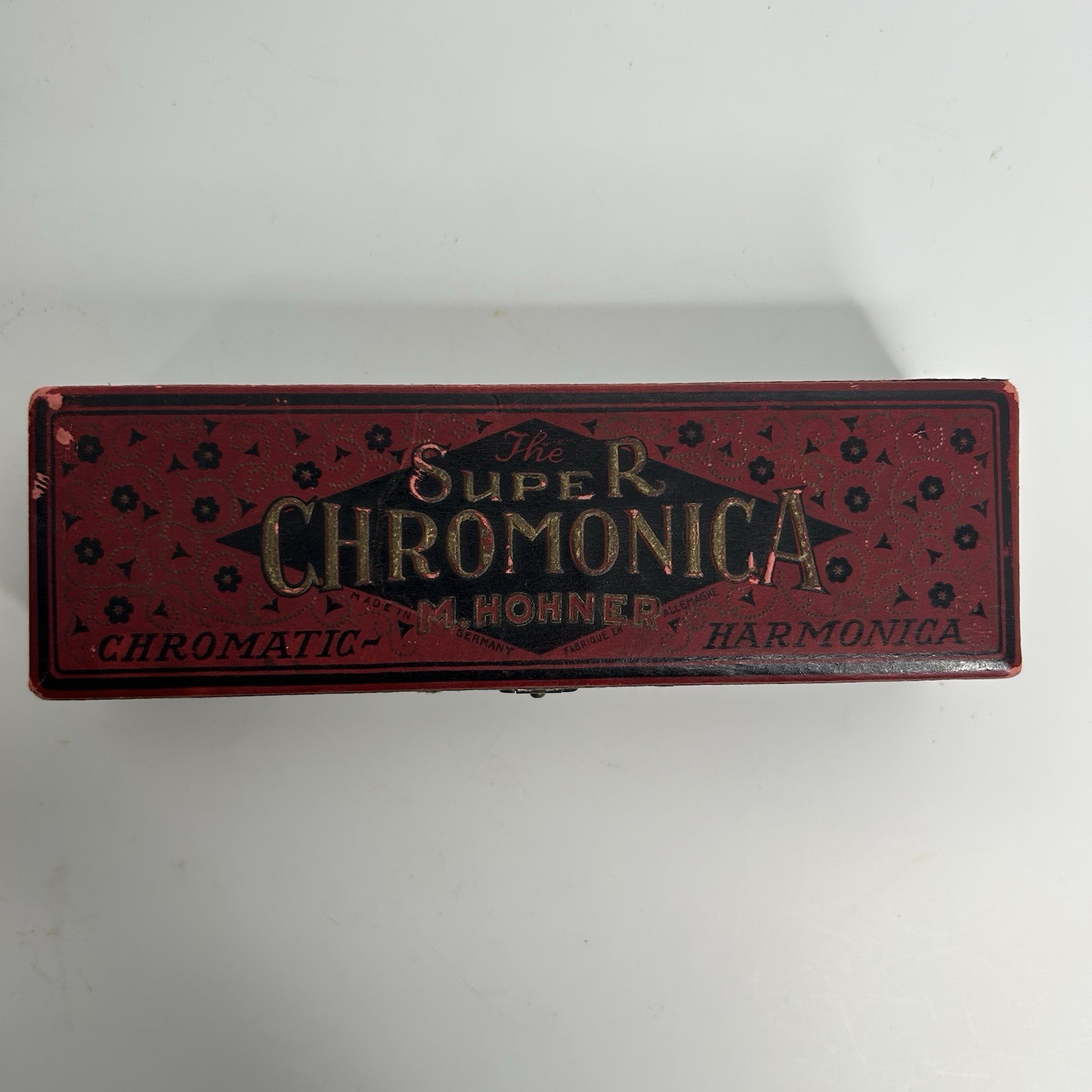 Vintage "The Super Chromonica" M. Hohner Harmonica - Made In Germany “C Note”