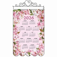 Design Works™ Pink Floral Scallop Kit & Hanger Felt & Sequin Kit